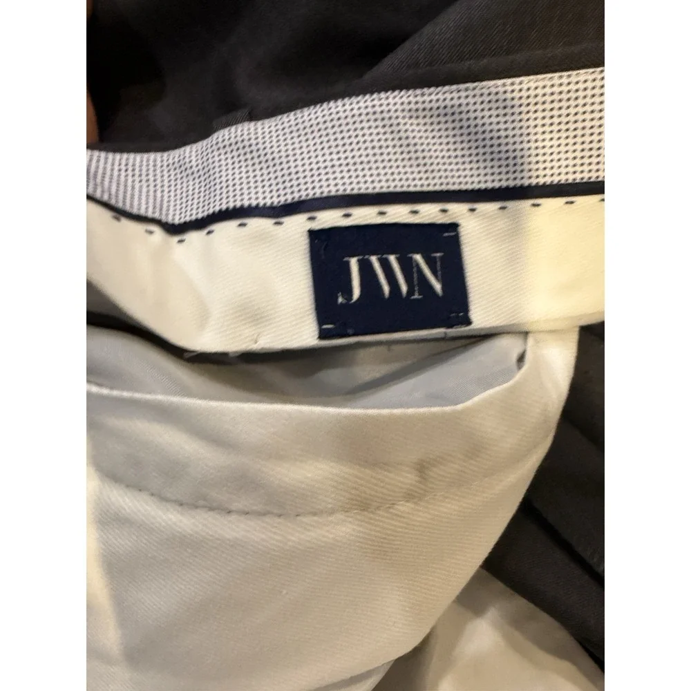 NWT Nordstrom JWN Mid Grey 100% Wool Dress‎ Pants 40W Traditional Fit